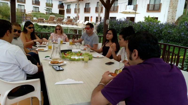 La Huerta Hotel Jiguales Bagian luar foto